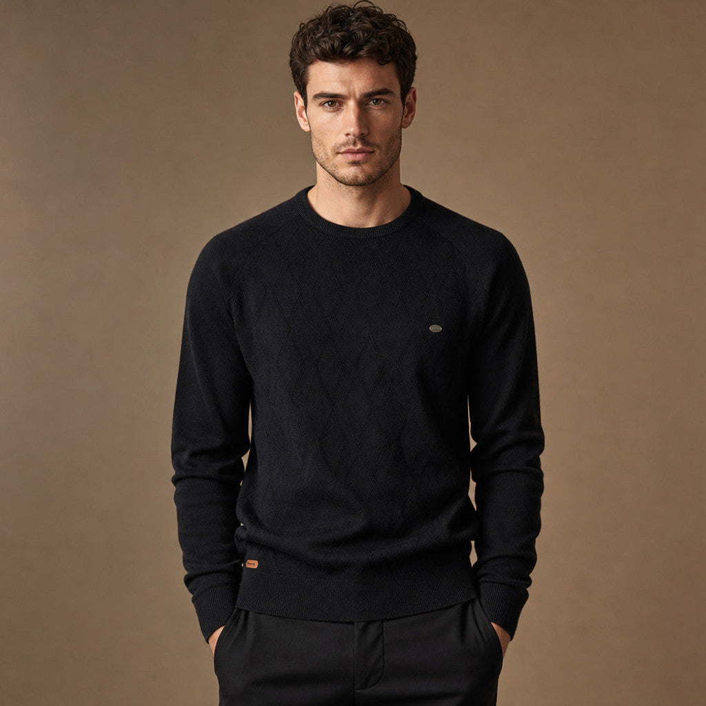 Maxton | Cardigan Knit Pullover Relaxed Fit