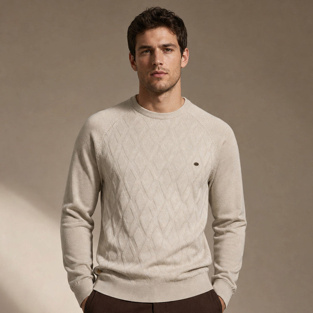 Maxton | Cardigan Knit Pullover Relaxed Fit