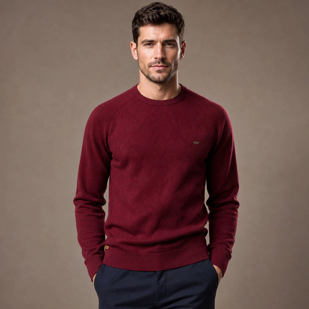 Maxton | Cardigan Knit Pullover Relaxed Fit