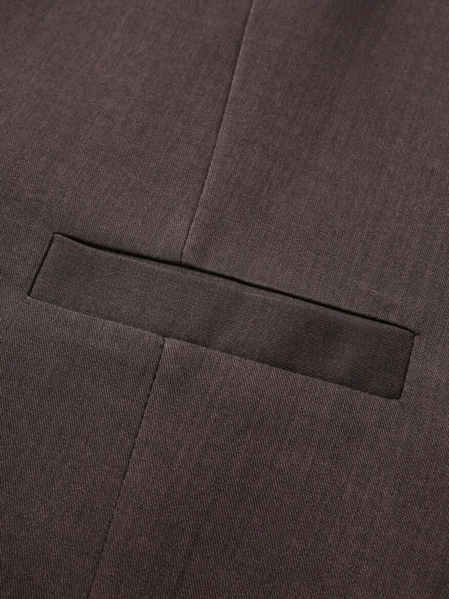 Lornvex | Western Waistcoat Suedette Slim Fit