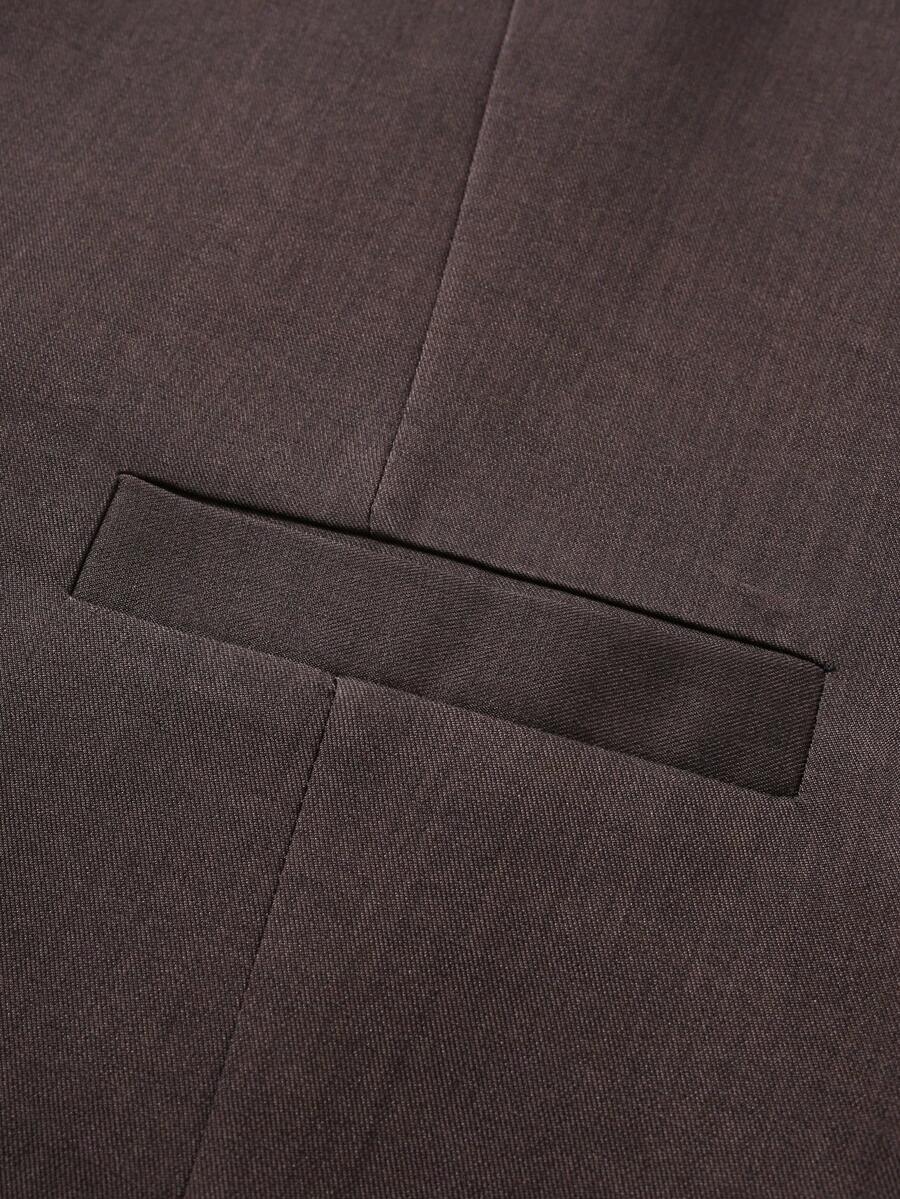 Lornvex | Western Waistcoat Suedette Slim Fit
