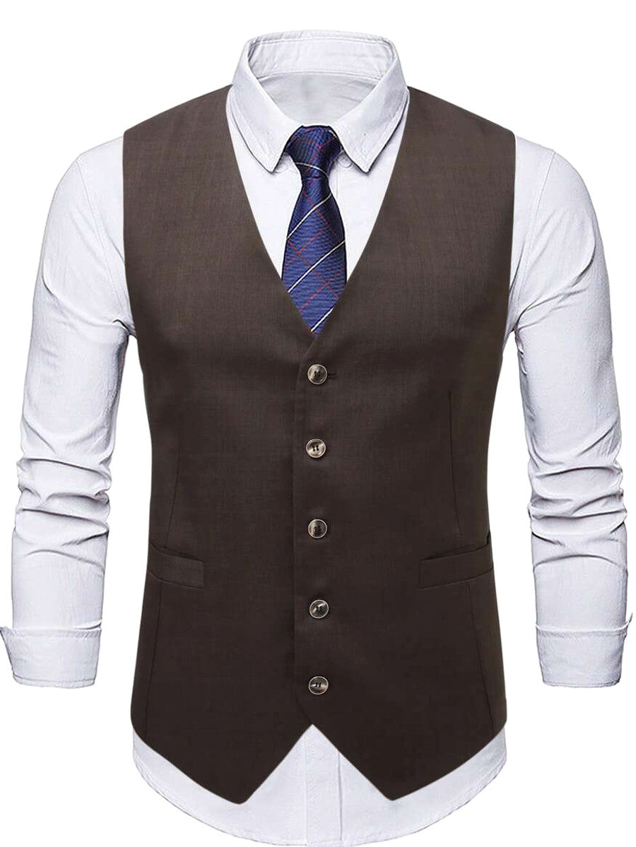 Lornvex | Western Waistcoat Suedette Slim Fit