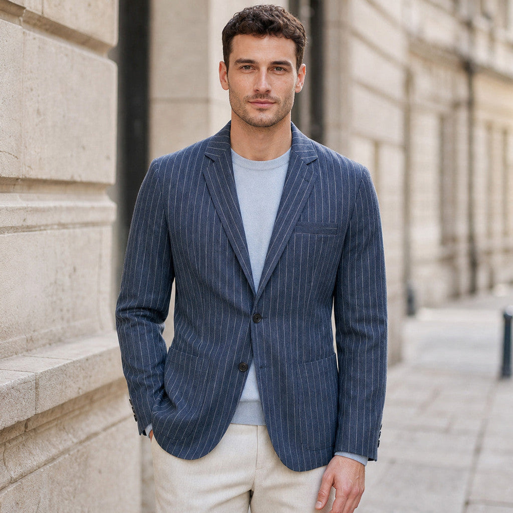 Milford | Unstructured Blazer Soft Shoulder – Product Photo