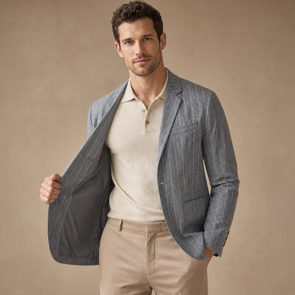Milford | Unstructured Blazer Soft Shoulder – Product Photo