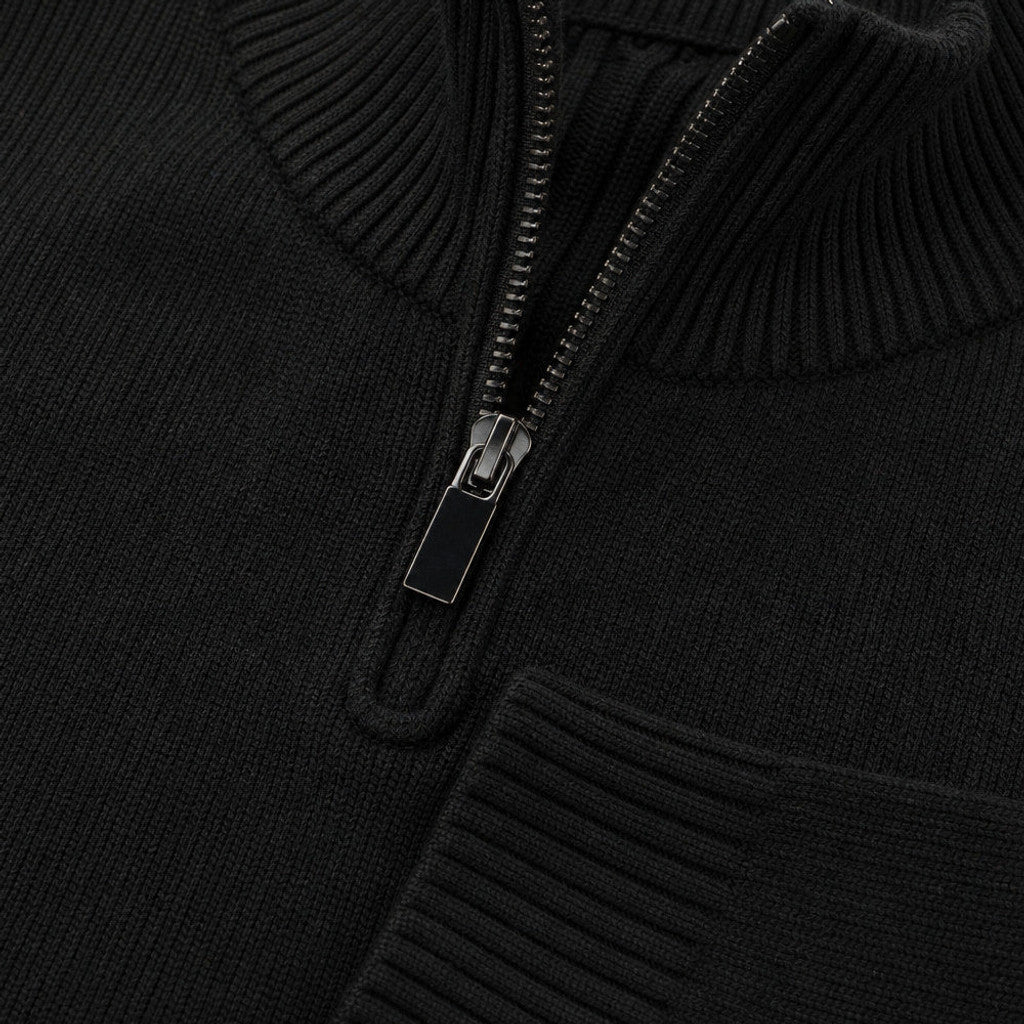 Milton | Quarter Zip Jumper Wool Knit