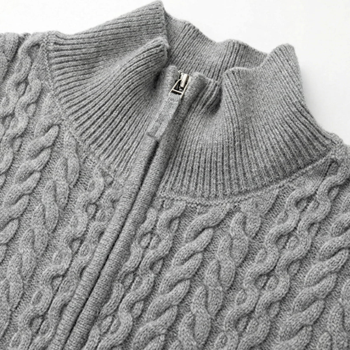 Ogilvie | Cable Knit Cardigan Full Zip