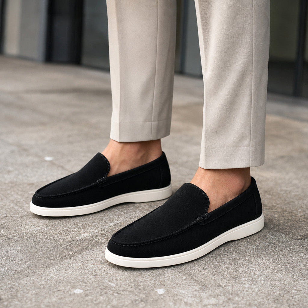 Sterling | Loafer Shoes Suede Slip-On Driving Sole