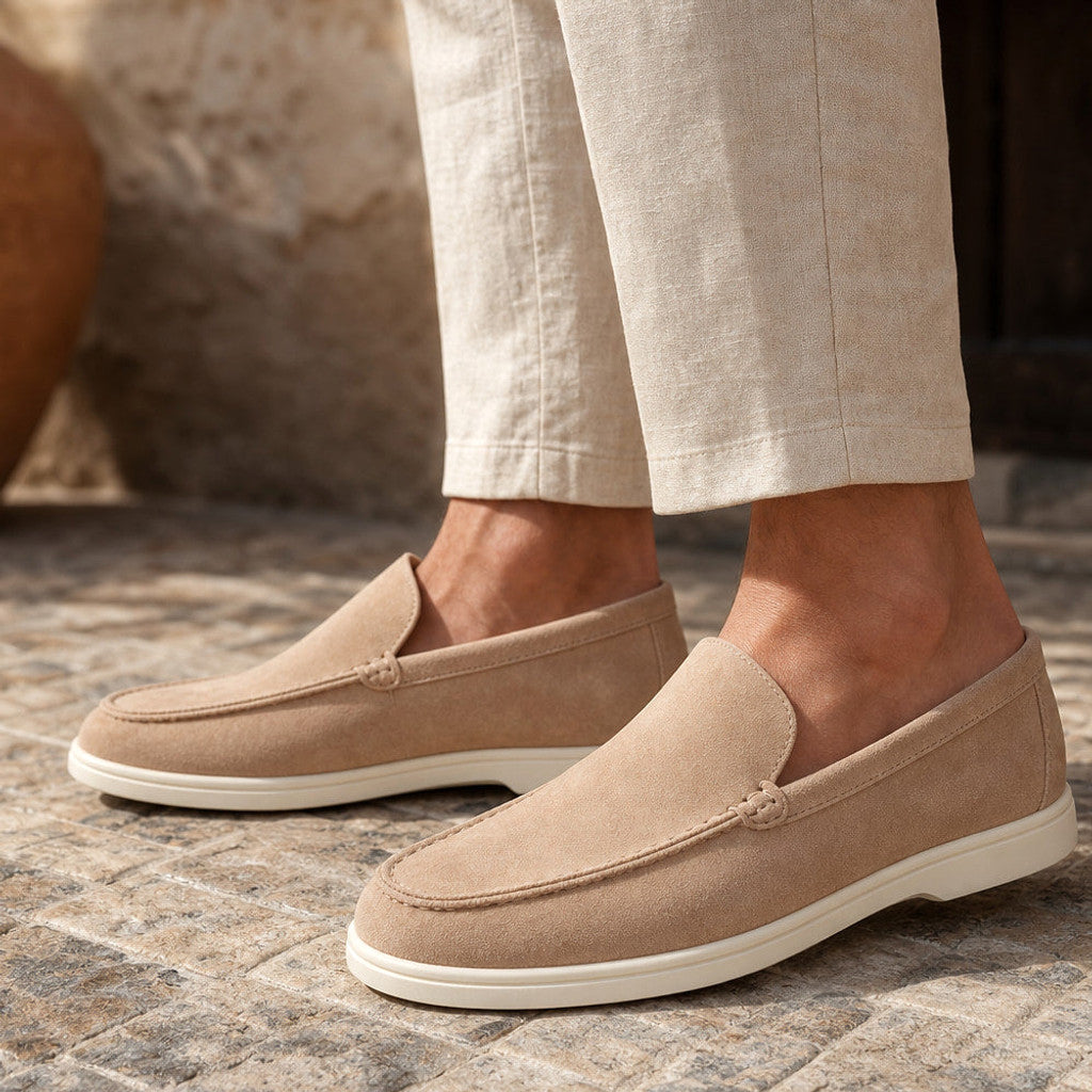 Sterling | Loafer Shoes Suede Slip-On Driving Sole