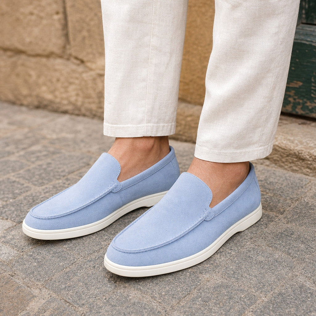 Sterling | Loafer Shoes Suede Slip-On Driving Sole