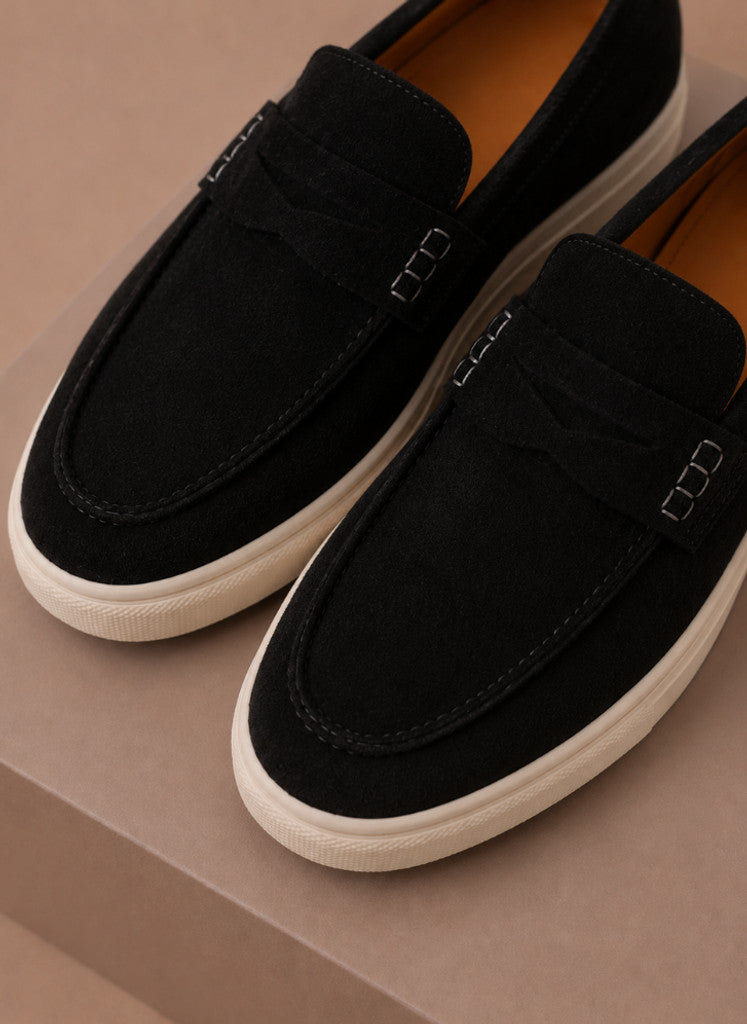 Relvane | Penny Loafers Suede-Look Slip-On