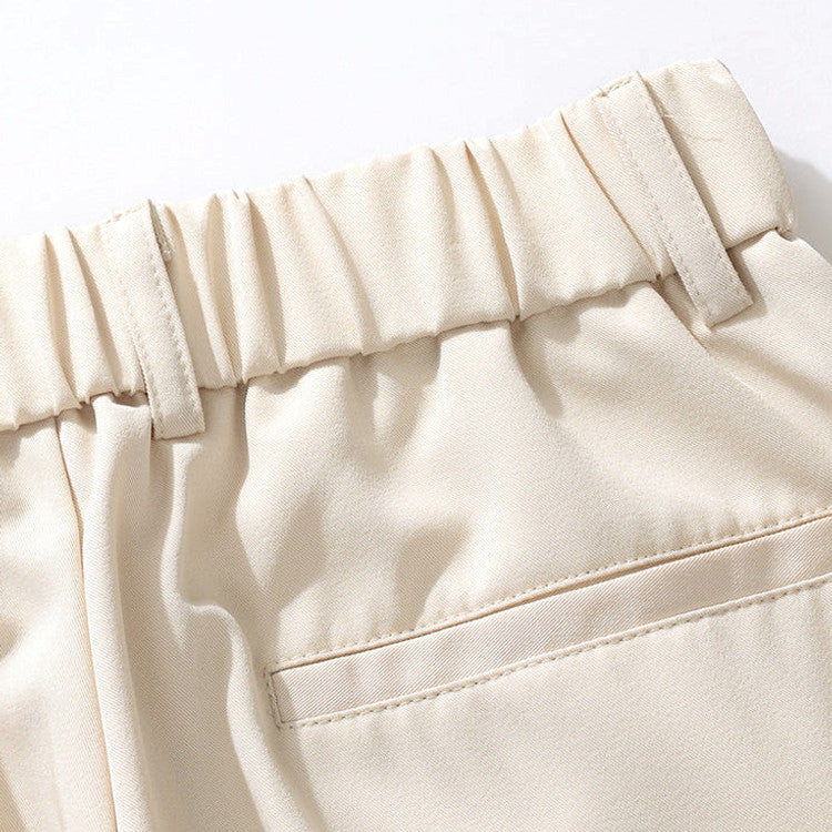 Halwick | Pleated Trouser Relaxed Fit Stretch Woven