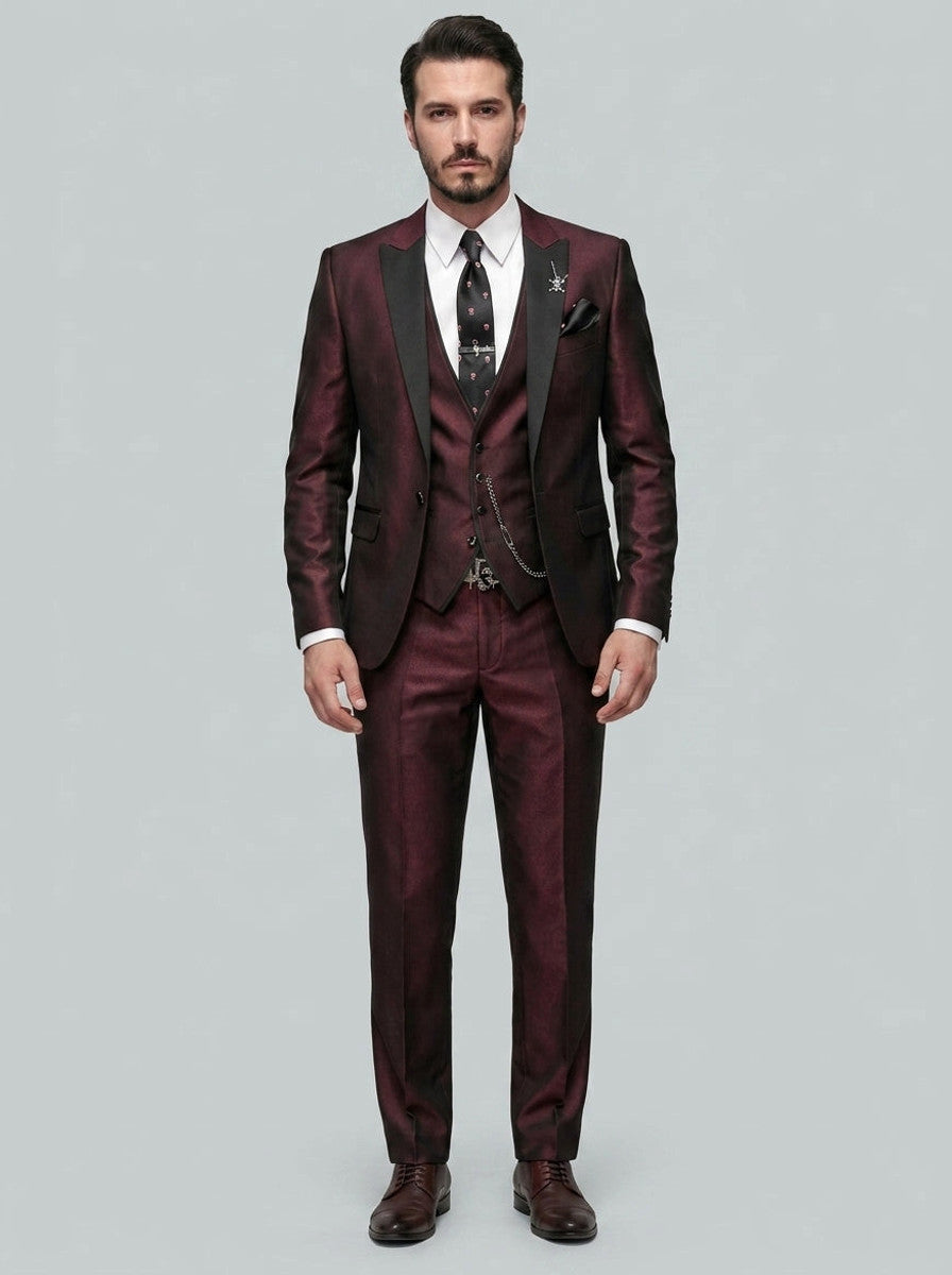 3-piece suit set — On Model - Neutral | Generated by Modelize