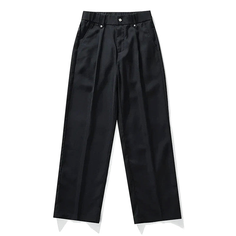 Halwick | Pleated Trouser Relaxed Fit Stretch Woven