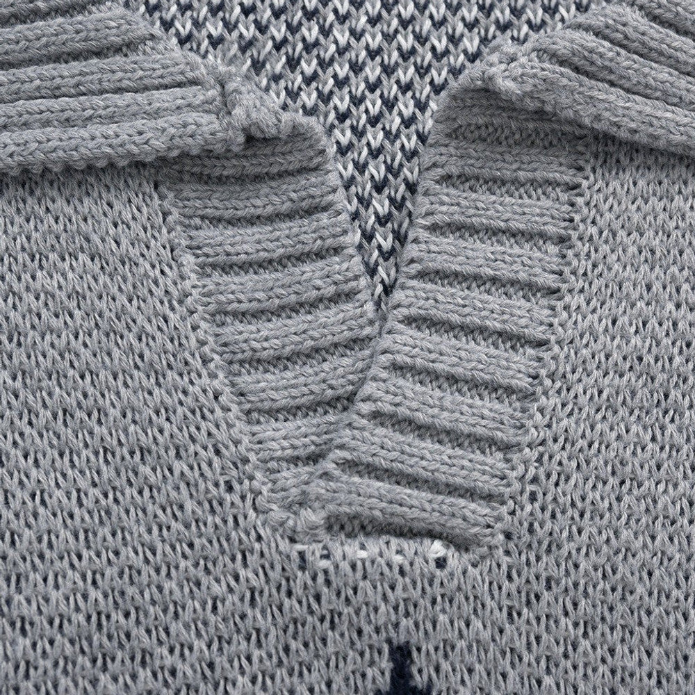 Ardleigh | Argyle Knit Jumper Structured Collar – Product Photo