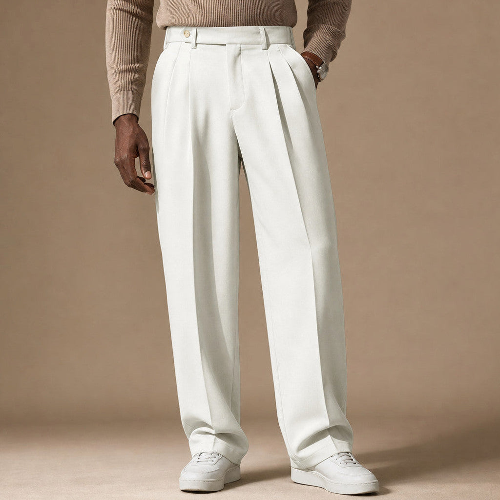 Ashvale | Dress Trousers Pleated Front Modern Fit – Product Photo