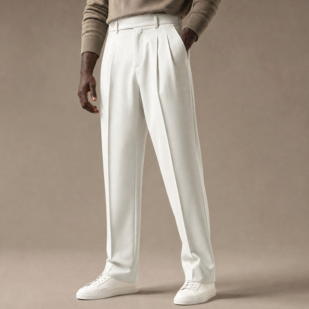 Ashvale | Dress Trousers Pleated Front Modern Fit – Product Photo