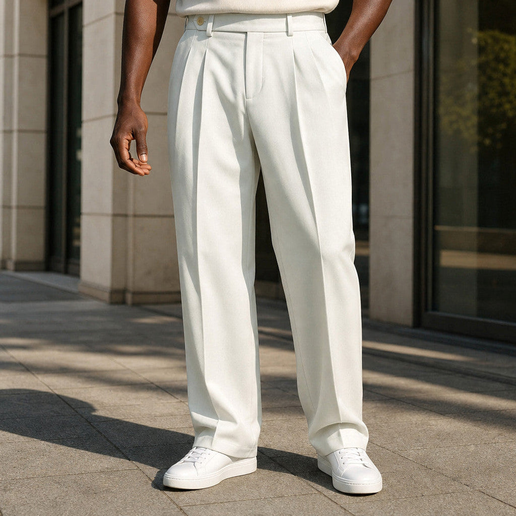 Ashvale | Dress Trousers Pleated Front Modern Fit – Product Photo