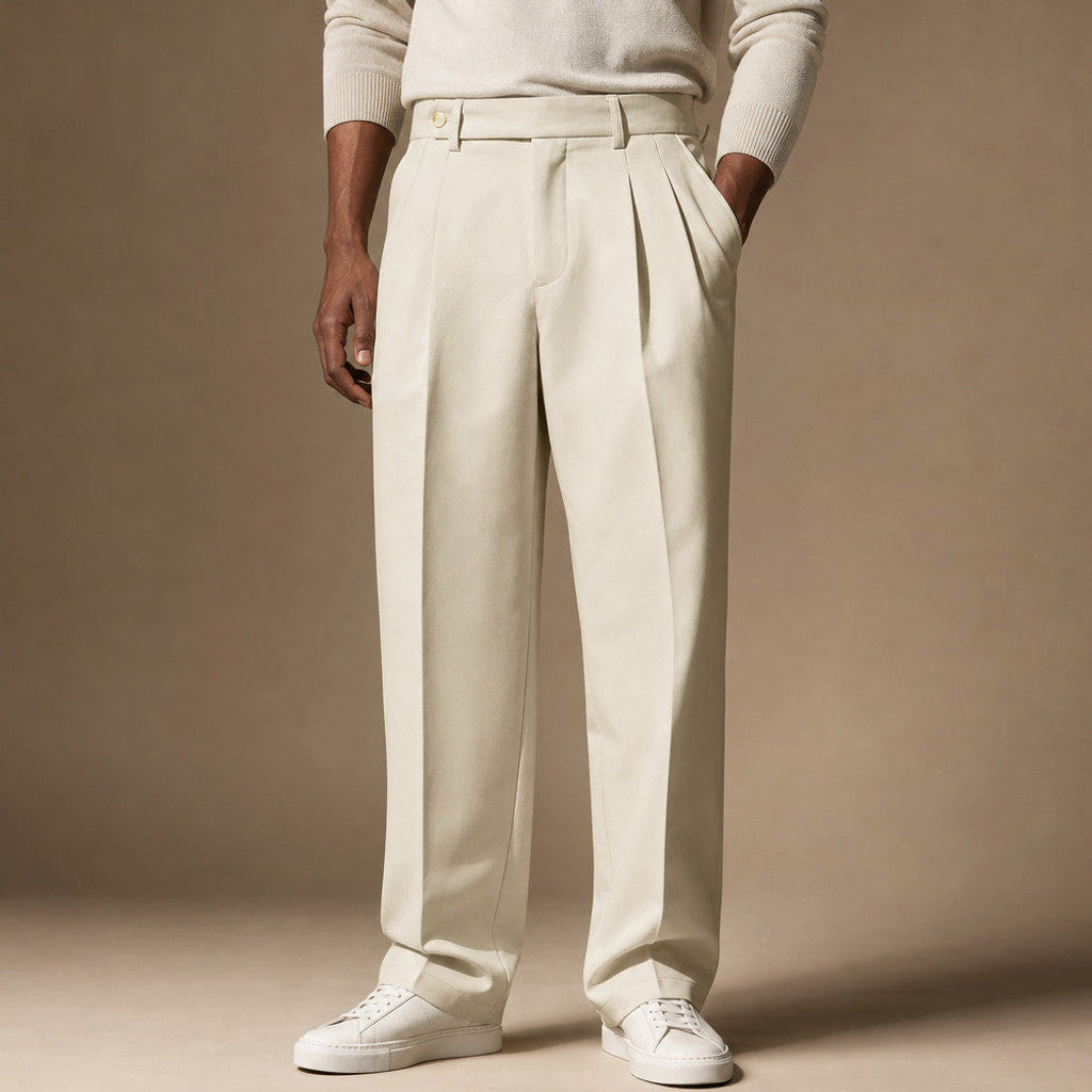 Ashvale | Dress Trousers Pleated Front Modern Fit – Product Photo