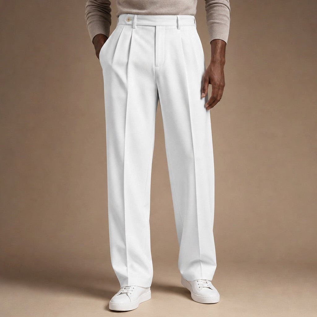 Ashvale | Dress Trousers Pleated Front Modern Fit – Product Photo
