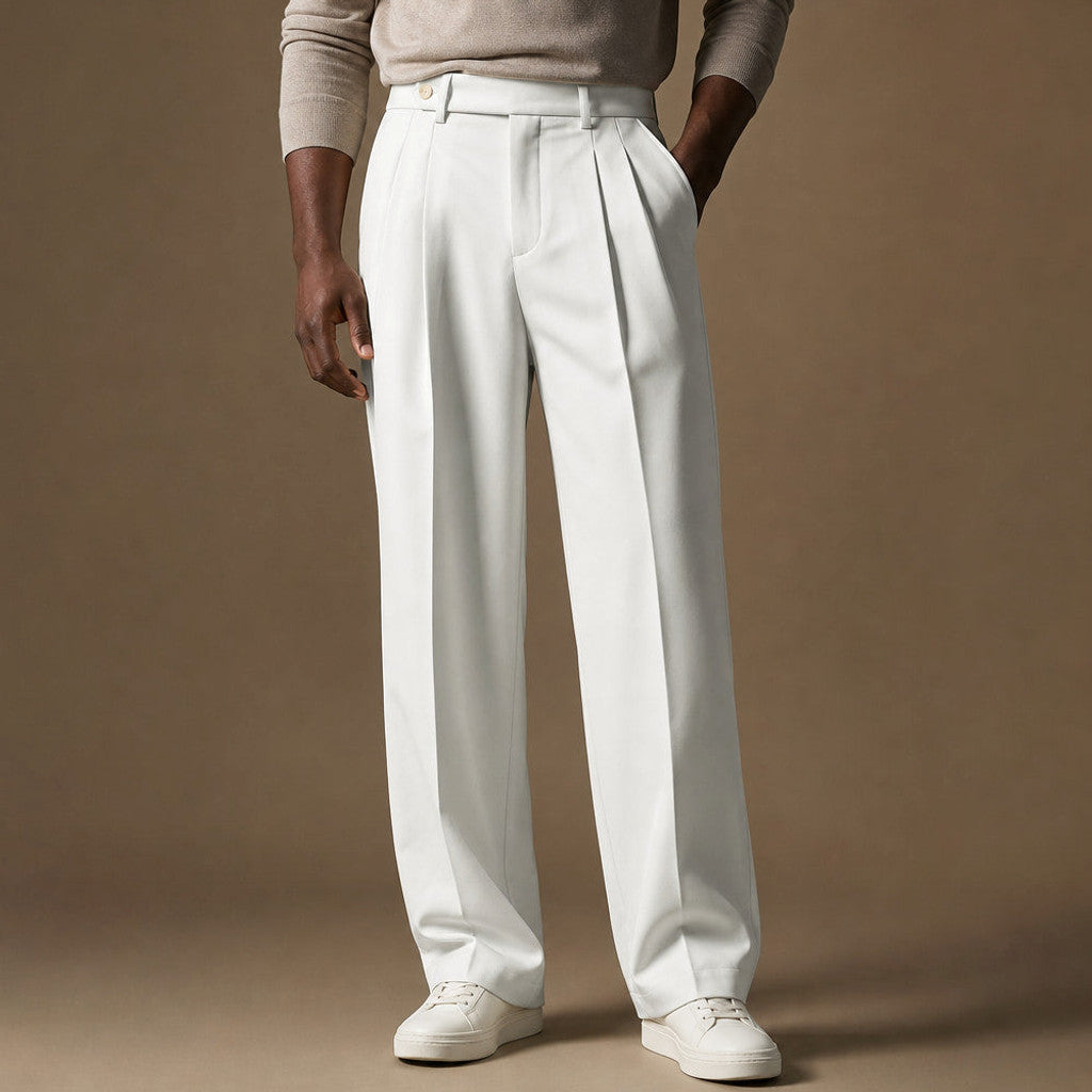 Ashvale | Dress Trousers Pleated Front Modern Fit – Product Photo
