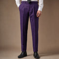 Belvane | Dress Pants Pinstripe Pleated Front – Product Photo