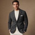 Bracken | Herringbone Blazer Slim Fit Dark Gray – Product Photo
