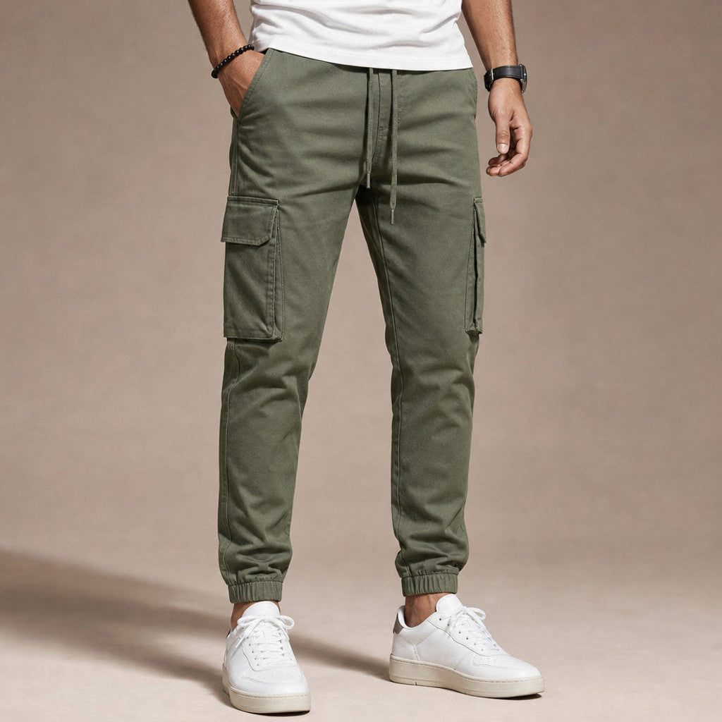 Brackley | Cargo Pants Tapered Jogger Green – Product Photo