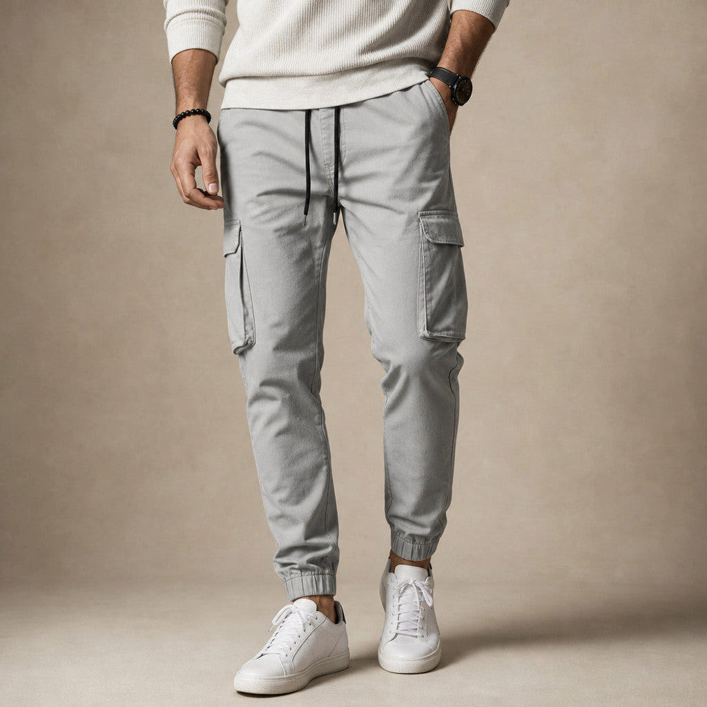 Brackley | Cargo Pants Tapered Jogger Grey – Product Photo