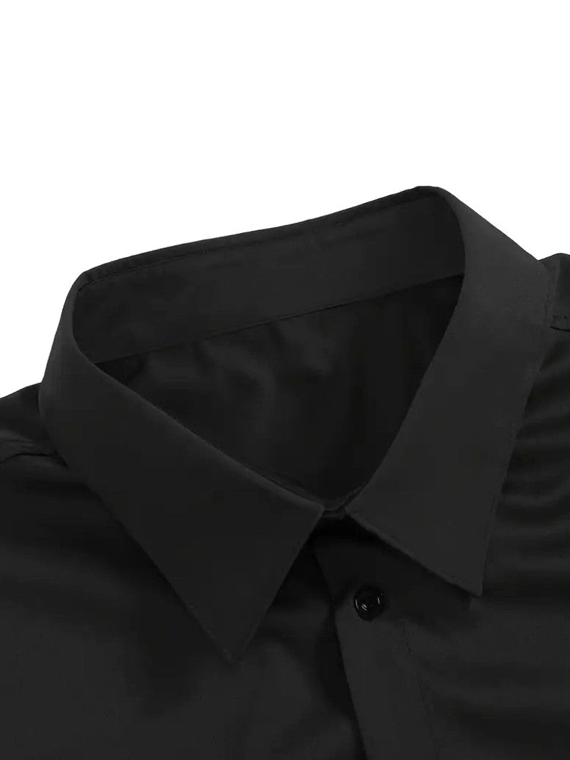 Arven | Dress Shirt Pointed Collar Long Sleeve Button-Down