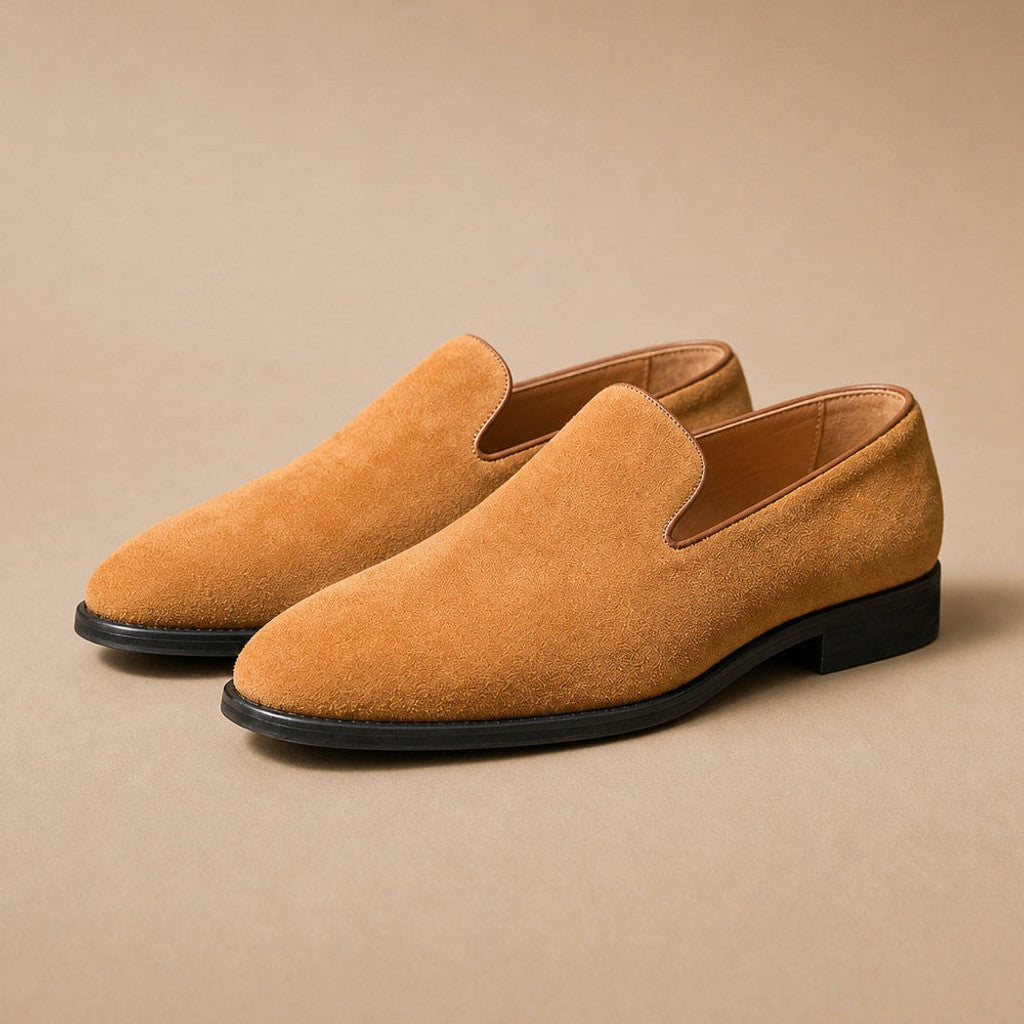 Camex | Suede Loafers Slip On Brown – Product Photo
