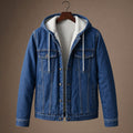 Carex | Selvedge Denim Jacket Sherpa Lined Blue – Product Photo