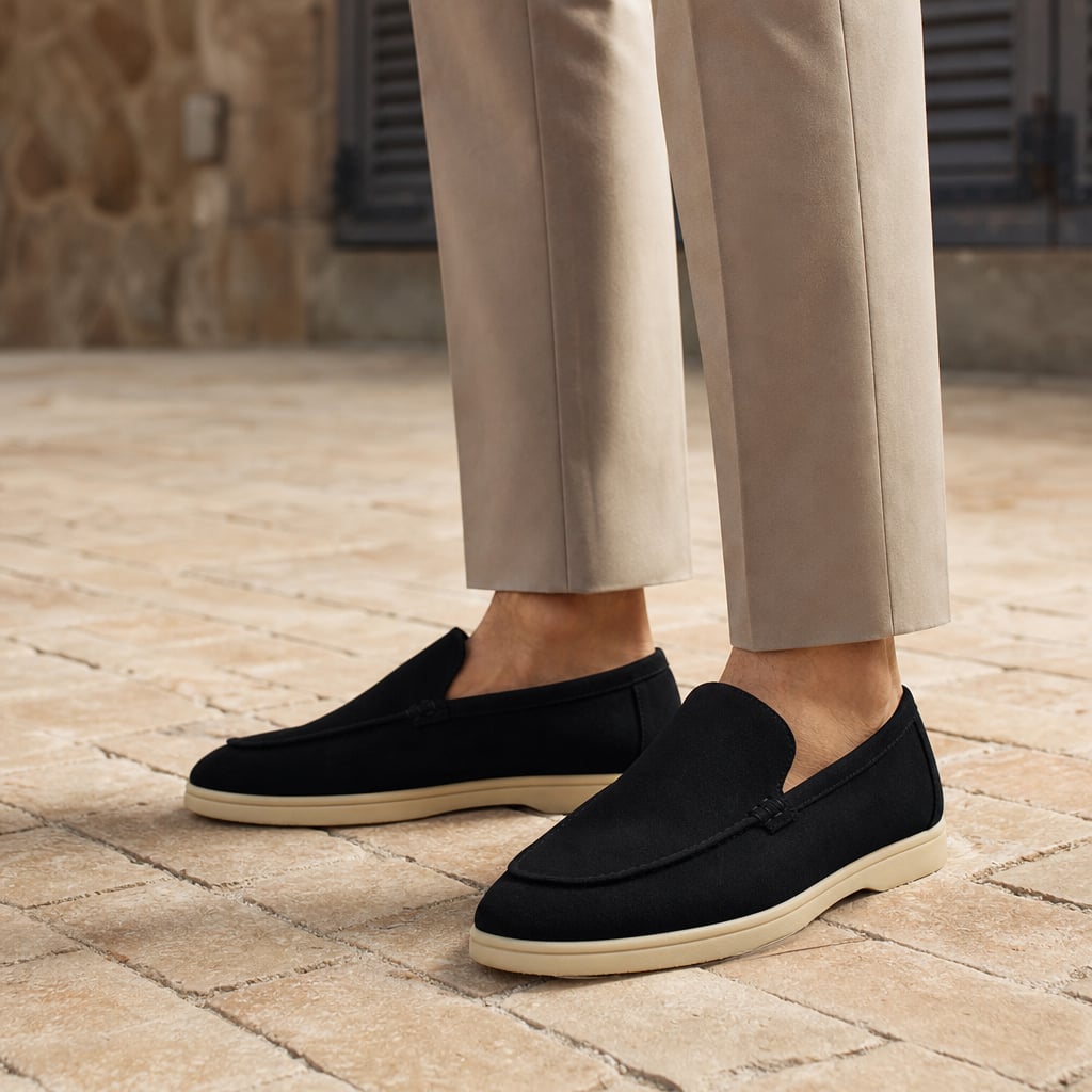 Carven | Loafers Moc-Toe Slip-On Flat Sole Black – Full Look