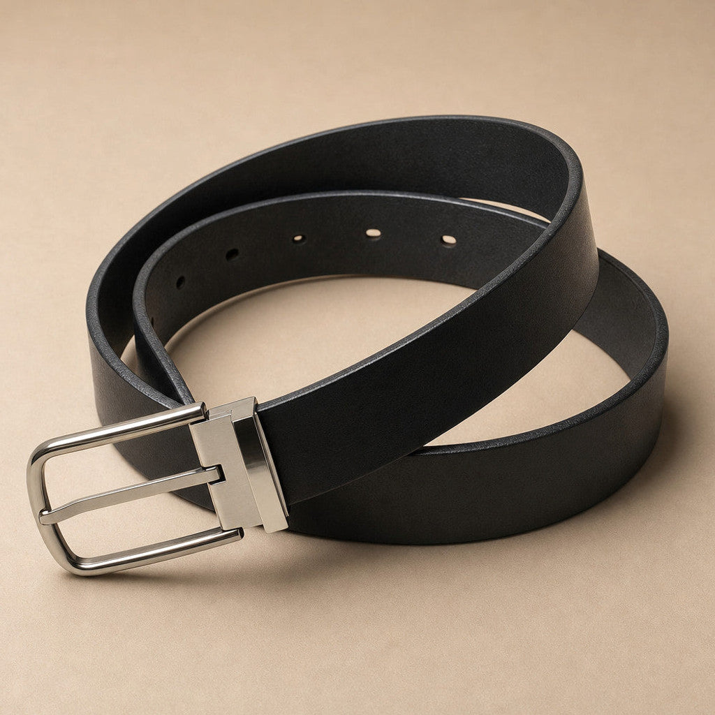 Castox | Leather Belt Vegetable Tanned in Black – Premium Editorial