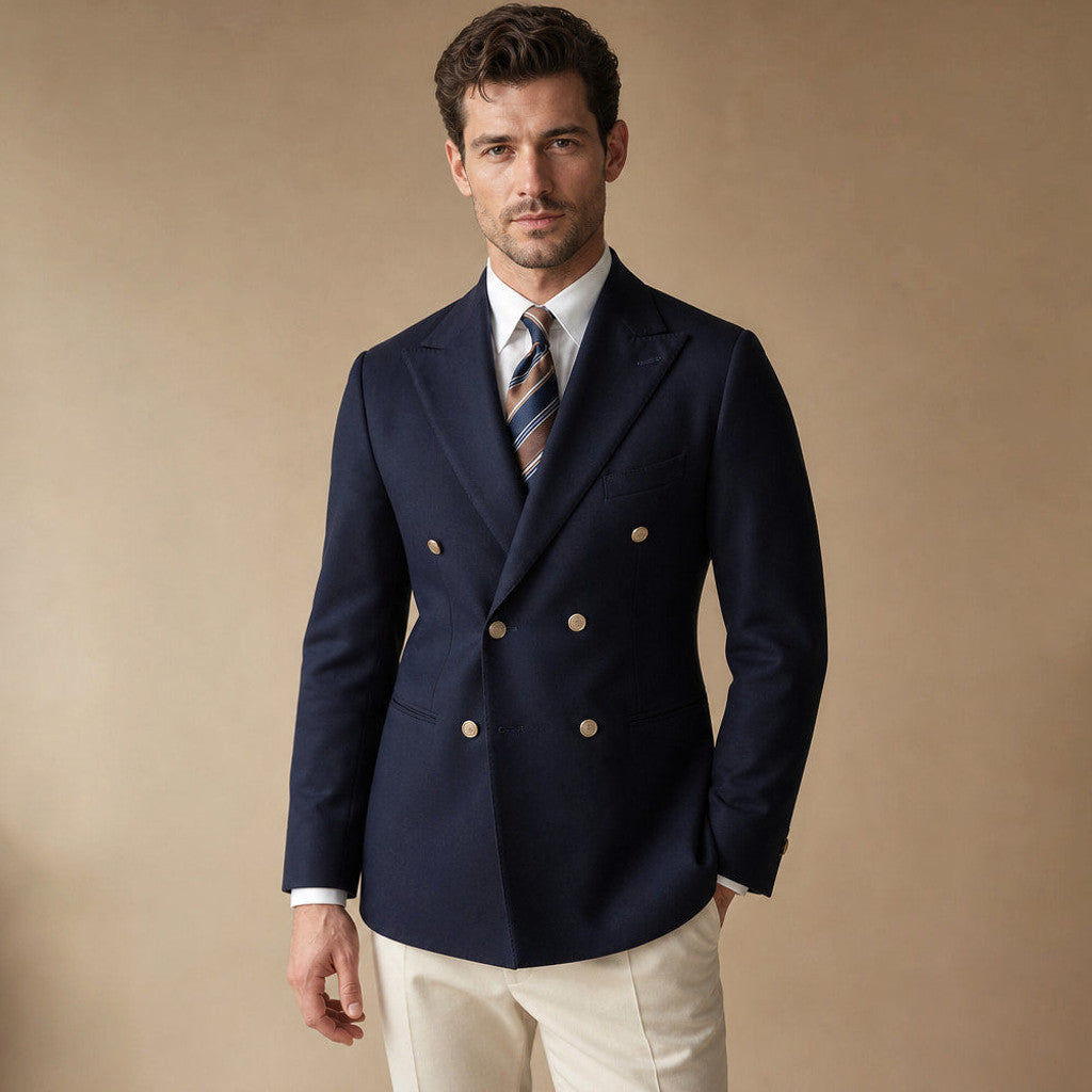 Celdex | Blazer Half Lined Tailored Fit Navy – Product Photo