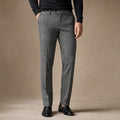 Cordell | Dress Trouser Plaid Straight Leg Black Black – Product Photo