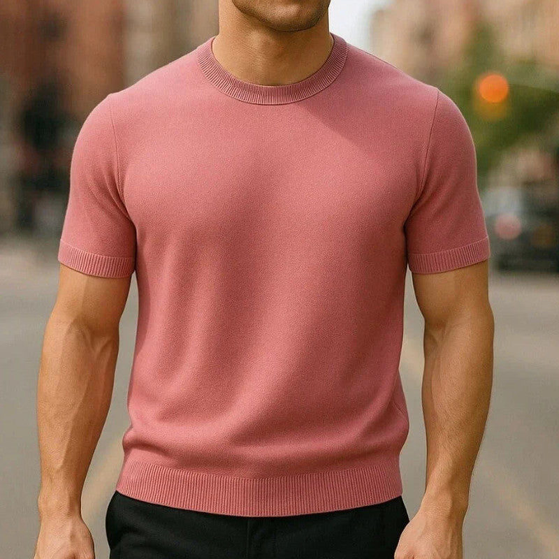 Kelson | Fit Shirt Merino Wool Blend Crew Neck Tailored Tee