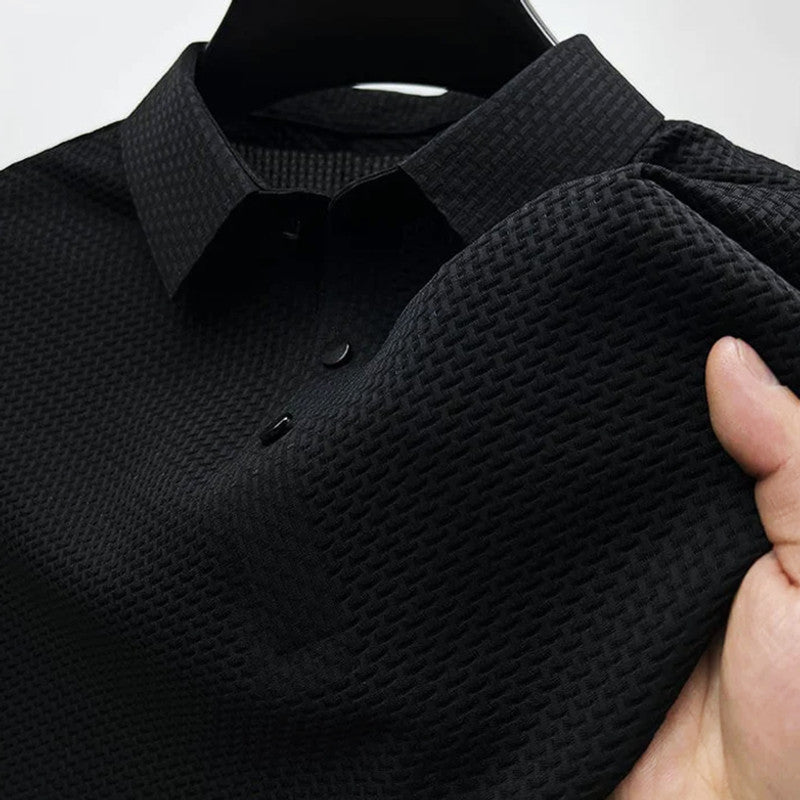 Kelvar | Polo Shirt Pique Ribbed Collar Straight Fit