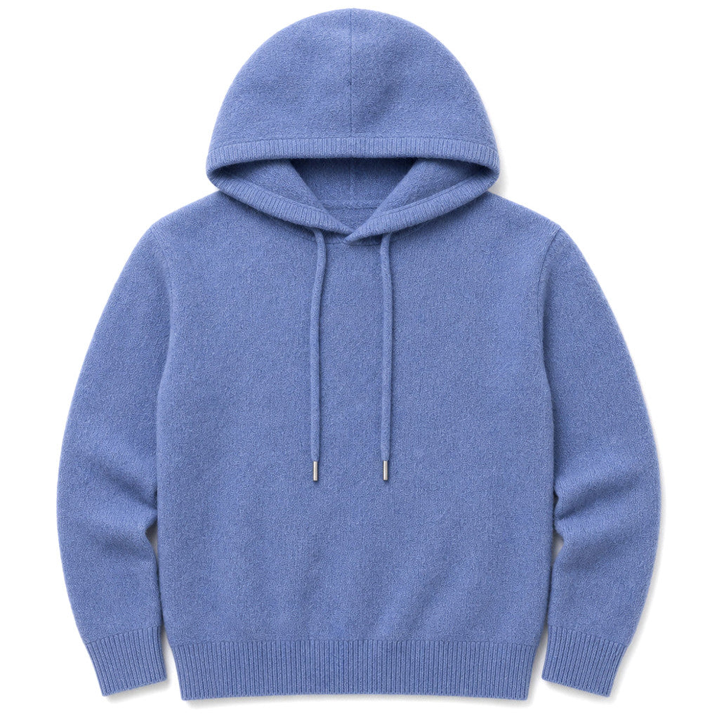 Dunstan | Graphic Hoodie Knit Pullover – Product Photo