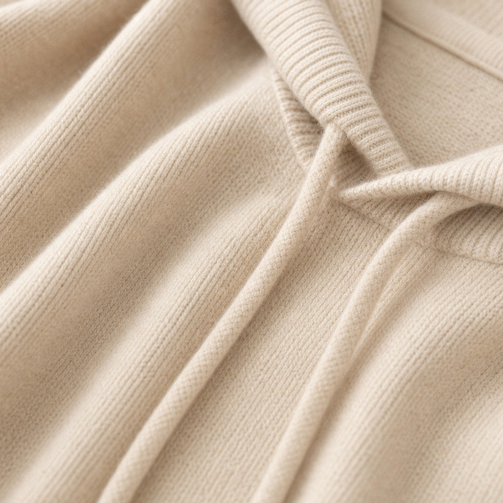 Dunstan | Graphic Hoodie Knit Pullover – Product Photo