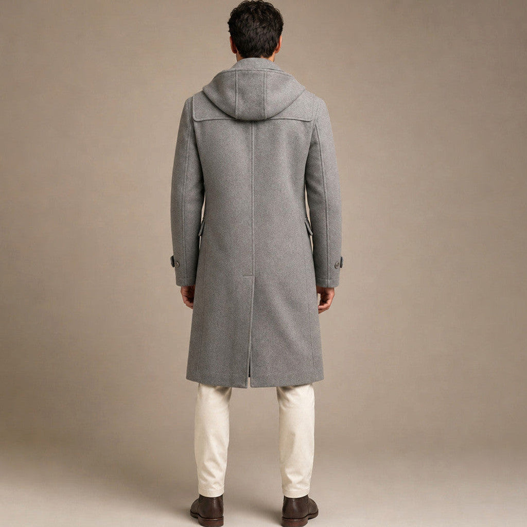 Durward | Duffle Coat Detachable Hood – Product Photo