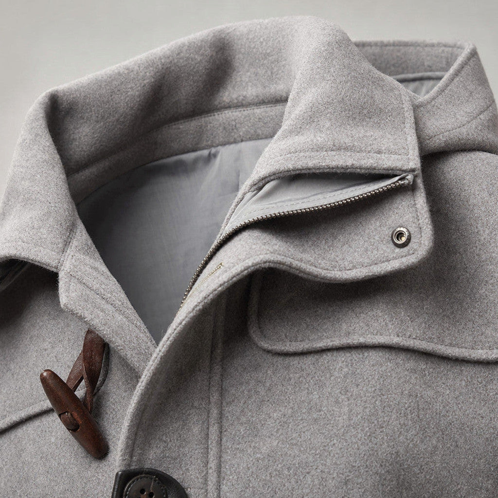 Durward | Duffle Coat Detachable Hood – Product Photo