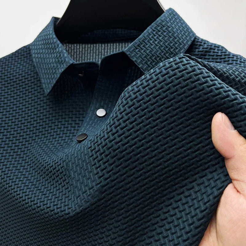Kelvar | Polo Shirt Pique Ribbed Collar Straight Fit