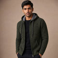 Gawain | Graphic Hoodie Relaxed Fit Green – Product Photo