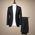 Hensbury | Three Piece Suit Slim Fit Notch Lapel Black – Product Photo
