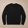 Holbrook | Crew Neck Jumper Lightweight Knit Black – Product Photo