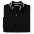 Jethro | Quarter Zip Jumper Wool Knit – Product Photo