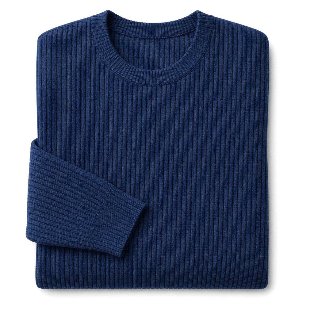 Josiah | Cardigan Ribbed Knit Slim Fit – Product Photo