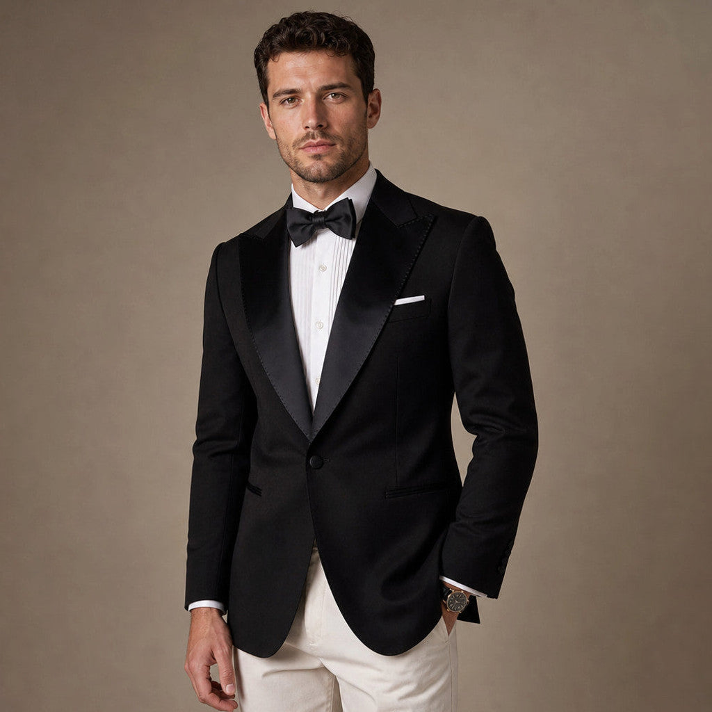 Keldon | Blazer Half Lined Black Black – Product Photo