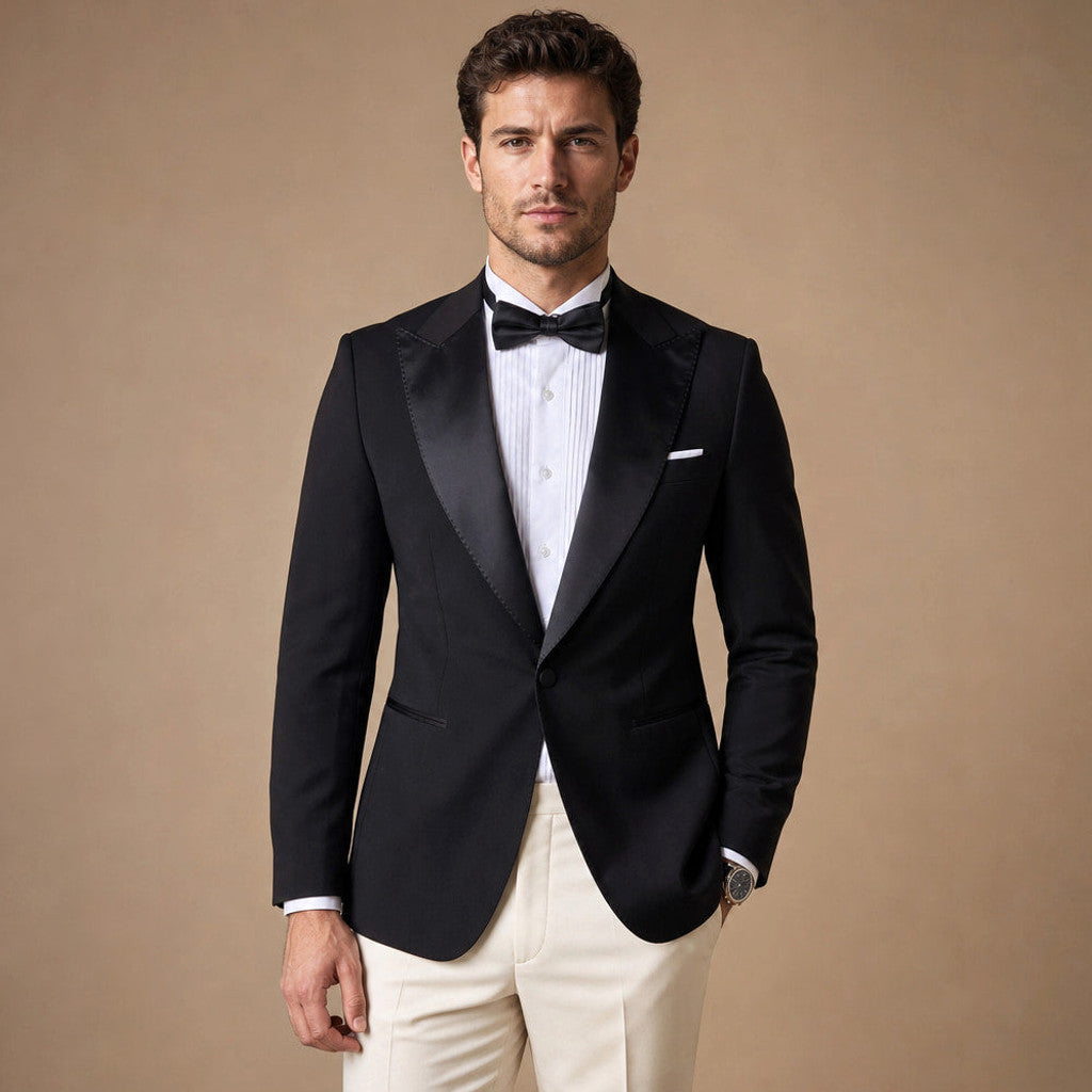 Keldon | Blazer Half Lined Black in Black – Premium Editorial
