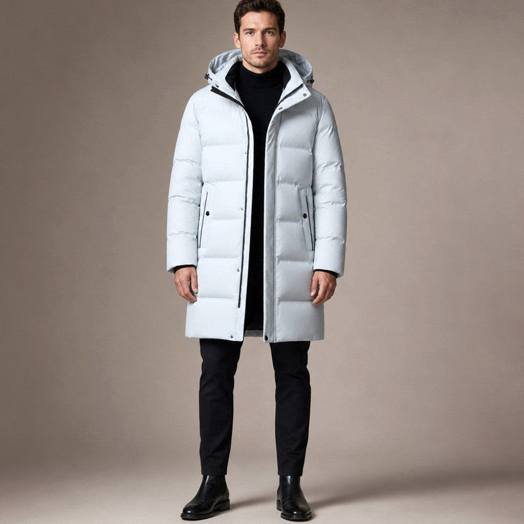 Kestrel | Packable Down Coat Hooded Parka – Product Photo